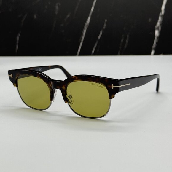 NEW TOM FORD HARRY-02 TF597 52N HAVANA UNISEX SUNGLASSES TOM FORD FT0597 52N main image 7